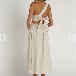 “Keating” Linen Knot Dress